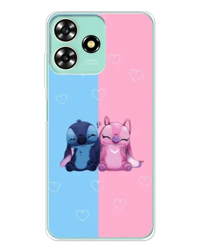 Чохол для ZTE Blade A73 з картинкою «Stitch та Angel Love» Чохол для ZTE Blade A73 з картинкою «Stitch та Angel Love»