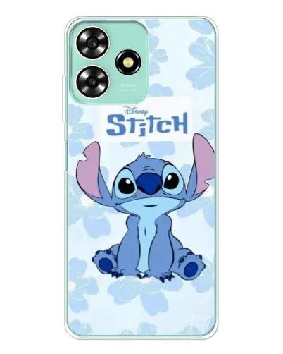 Чохол для ZTE Blade A73 з картинкою «Stitch серед квітів» Чохол для ZTE Blade A73 з картинкою «Stitch серед квітів»