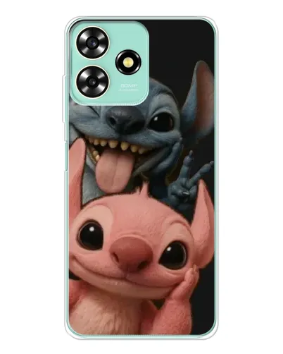 Чохол для ZTE Blade A73 з картинкою «Стіч та Ангел» Чохол для ZTE Blade A73 з картинкою «Стіч та Ангел»