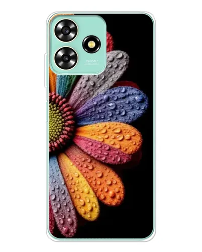 Чохол для ZTE Blade A73 з картинкою «Райдужна квітка» Чохол для ZTE Blade A73 з картинкою «Райдужна квітка»