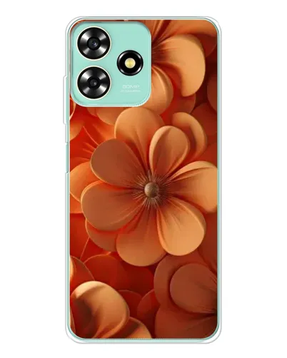 Чохол для ZTE Blade A73 з картинкою «Помаранчева макро квітка» Чохол для ZTE Blade A73 з картинкою «Помаранчева макро квітка»