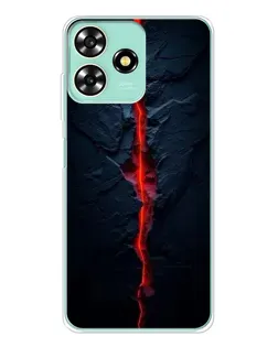 Чехол для ZTE Blade A73 с картинкой «Kрасная лавовая трещина» Чехол для ZTE Blade A73 с картинкой «Kрасная лавовая трещина»