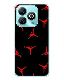 Чехол для ZTE Blade A75 с картинкой «Jordan Red Pattern» Чехол для ZTE Blade A75 с картинкой «Jordan Red Pattern»