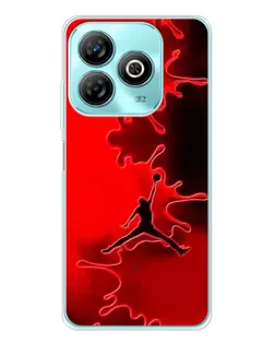 Чехол для ZTE Blade A75 с картинкой «Jordan Red Smoke» Чехол для ZTE Blade A75 с картинкой «Jordan Red Smoke»