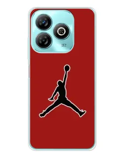 Чехол для ZTE Blade A75 с картинкой «Jordan Red Back» Чехол для ZTE Blade A75 с картинкой «Jordan Red Back»