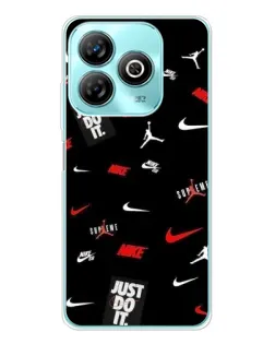 Чехол для ZTE Blade A75 с картинкой «Nike Mix Pattern» Чехол для ZTE Blade A75 с картинкой «Nike Mix Pattern»