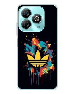 Чохол для ZTE Blade A75 з картинкою «Adidas Splash»