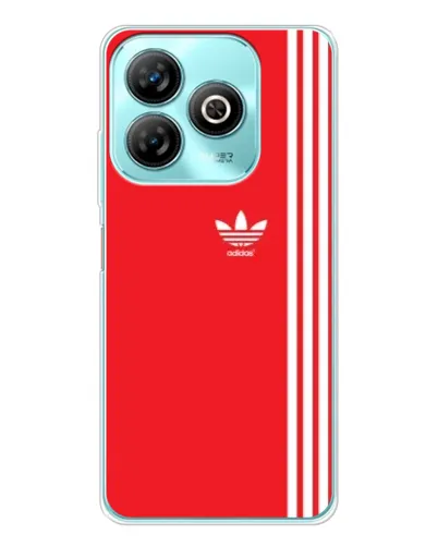 Чехол для ZTE Blade A75 с картинкой «Красный минимализм Adidas» Чехол для ZTE Blade A75 с картинкой «Красный минимализм Adidas»