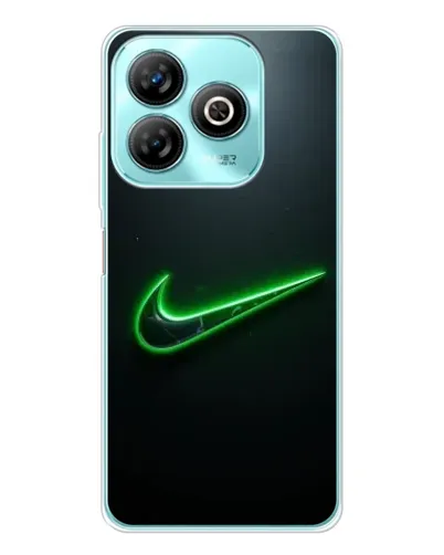 Чехол для ZTE Blade A75 с картинкой «Неоновый контур Nike» Чехол для ZTE Blade A75 с картинкой «Неоновый контур Nike»