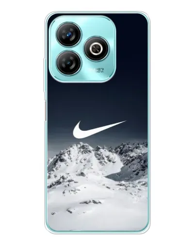 Чехол для ZTE Blade A75 с картинкой «Nike — зимние горы» Чехол для ZTE Blade A75 с картинкой «Nike — зимние горы»