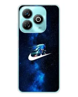 Чехол для ZTE Blade A75 с картинкой «Звездный путь Nike»