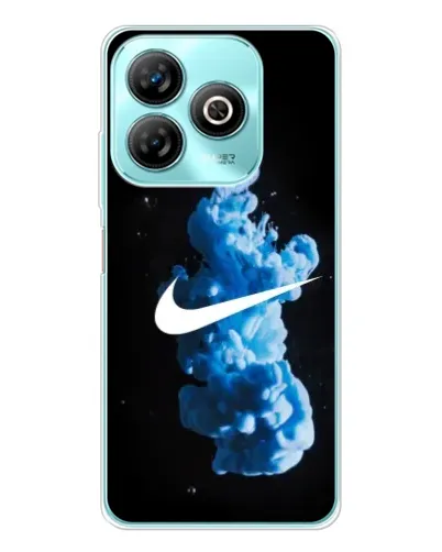 Чехол для ZTE Blade A75 с картинкой «Nike и синий дым» Чехол для ZTE Blade A75 с картинкой «Nike и синий дым»