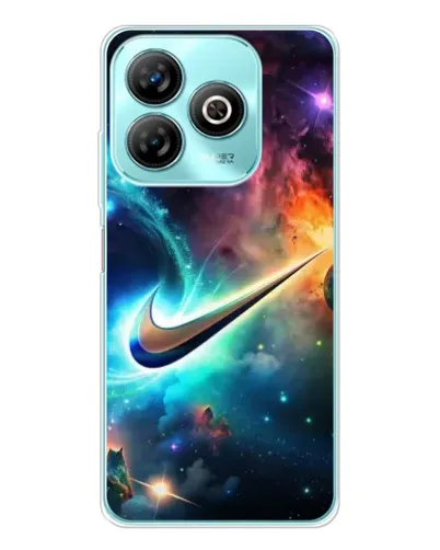 Чехол для ZTE Blade A75 с картинкой «Космический Nike Swoosh» Чехол для ZTE Blade A75 с картинкой «Космический Nike Swoosh»