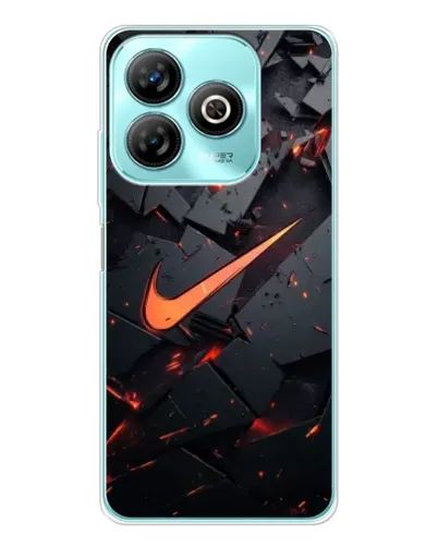 Чехол для ZTE Blade A75 с картинкой «Nike — эффект разломов» Чехол для ZTE Blade A75 с картинкой «Nike — эффект разломов»