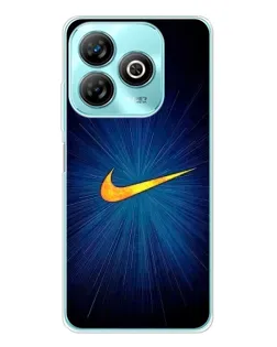 Чехол для ZTE Blade A75 с картинкой «Синий пульс Nike» Чехол для ZTE Blade A75 с картинкой «Синий пульс Nike»
