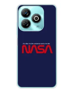Чехол для ZTE Blade A75 с картинкой «NASA — глубокий космос»