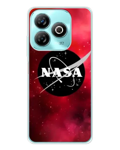 Чехол для ZTE Blade A75 с картинкой «NASA — красная туманность»