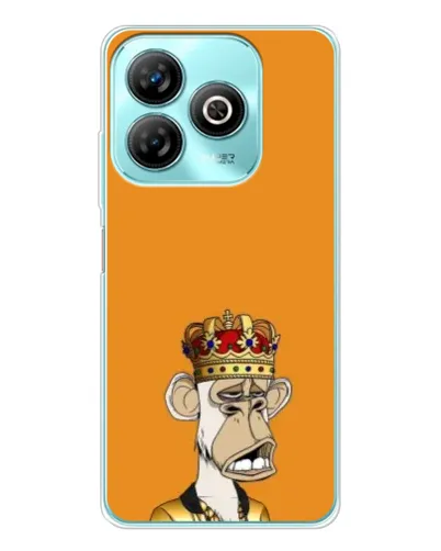 Чехол для ZTE Blade A75 с картинкой «Золотая обезьяна Bored Ape» Чехол для ZTE Blade A75 с картинкой «Золотая обезьяна Bored Ape»
