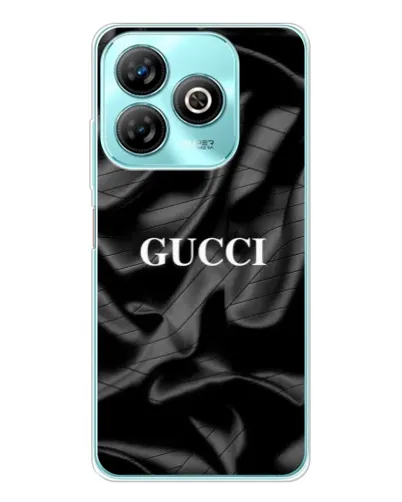 Чехол для ZTE Blade A75 с картинкой «Gucci — шелковые волны»