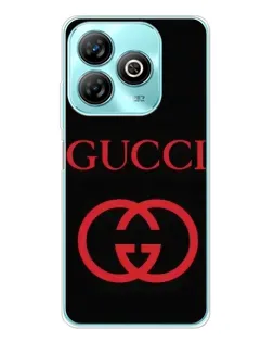 Чохол для ZTE Blade A75 з картинкою «Gucci — червоний логотип» Чохол для ZTE Blade A75 з картинкою «Gucci — червоний логотип»