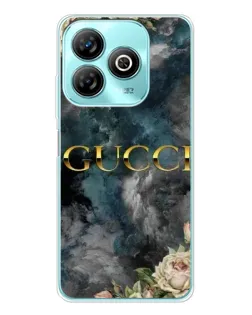Чохол для ZTE Blade A75 з картинкою «Абстрактні квіти Gucci» Чохол для ZTE Blade A75 з картинкою «Абстрактні квіти Gucci»