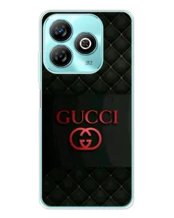 Чохол для ZTE Blade A75 з картинкою «Gucci — стьобаний чорний» Чохол для ZTE Blade A75 з картинкою «Gucci — стьобаний чорний»