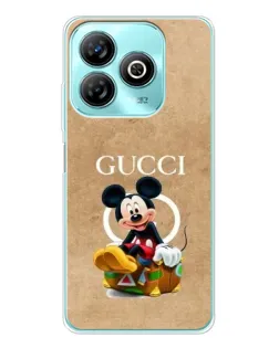 Чохол для ZTE Blade A75 з картинкою «Міккі Маус Gucci — крафт» Чохол для ZTE Blade A75 з картинкою «Міккі Маус Gucci — крафт»