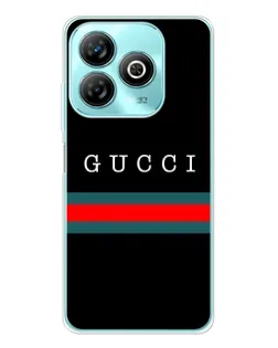 Чохол для ZTE Blade A75 з картинкою «Gucci — червоний пояс» Чохол для ZTE Blade A75 з картинкою «Gucci — червоний пояс»
