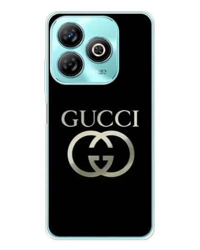 Чехол для ZTE Blade A75 с картинкой «Gucci — золото на черном» Чехол для ZTE Blade A75 с картинкой «Gucci — золото на черном»