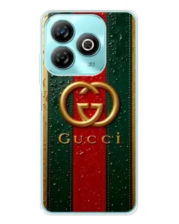 Чохол для ZTE Blade A75 з картинкою «Gucci — фірмова смуга та золото» Чохол для ZTE Blade A75 з картинкою «Gucci — фірмова смуга та золото»