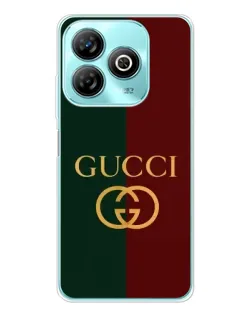 Чохол для ZTE Blade A75 з картинкою «Gucci — темно-зелений градієнт» Чохол для ZTE Blade A75 з картинкою «Gucci — темно-зелений градієнт»
