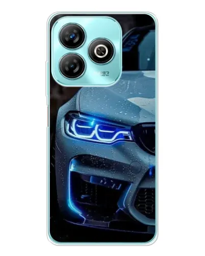 Чехол для ZTE Blade A75 с картинкой «Взгляд BMW с синими фарами» Чехол для ZTE Blade A75 с картинкой «Взгляд BMW с синими фарами»