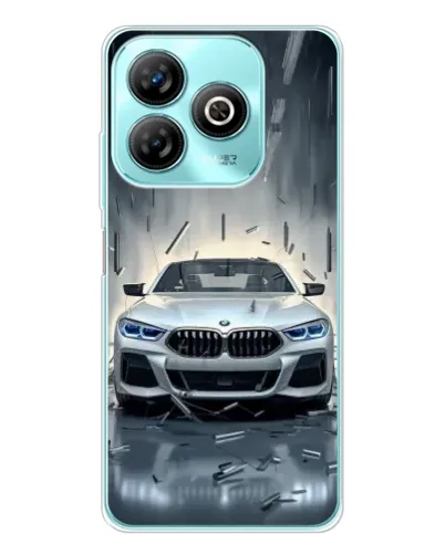 Чехол для ZTE Blade A75 с картинкой «BMW в свете фар» Чехол для ZTE Blade A75 с картинкой «BMW в свете фар»