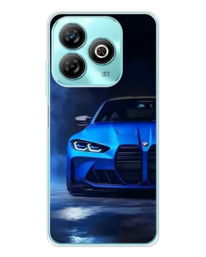 Чехол для ZTE Blade A75 с картинкой «Голубая BMW M4» Чехол для ZTE Blade A75 с картинкой «Голубая BMW M4»