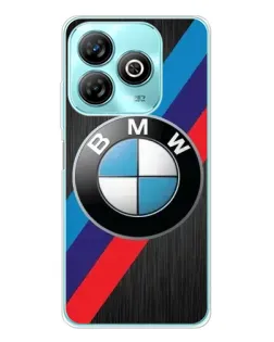 Чехол для ZTE Blade A75 с картинкой «BMW M-stripes стиль»