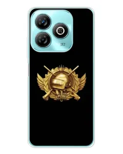 Чехол для ZTE Blade A75 с картинкой «PUBG — оранжевый градиент» Чехол для ZTE Blade A75 с картинкой «PUBG — оранжевый градиент»