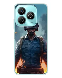 Чехол для ZTE Blade A75 с картинкой «PUBG — реалистичный герой» Чехол для ZTE Blade A75 с картинкой «PUBG — реалистичный герой»