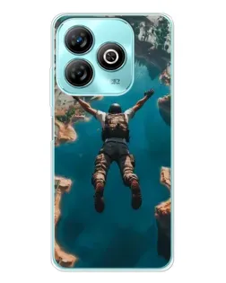 Чехол для ZTE Blade A75 с картинкой «PUBG — свободное падение» Чехол для ZTE Blade A75 с картинкой «PUBG — свободное падение»