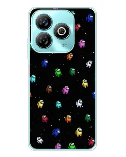 Чехол для ZTE Blade A75 с картинкой «Экипаж Among Us» Чехол для ZTE Blade A75 с картинкой «Экипаж Among Us»