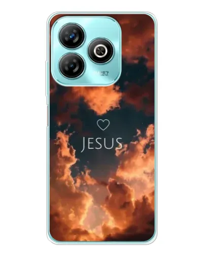 Чехол для ZTE Blade A75 с картинкой «Сияние Имени Jesus»
