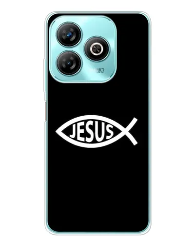 Чехол для ZTE Blade A75 с картинкой «Классический Jesus»