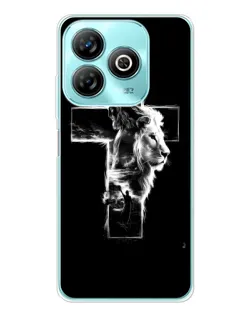 Чехол для ZTE Blade A75 с картинкой «Сияющий крест Jesus» Чехол для ZTE Blade A75 с картинкой «Сияющий крест Jesus»