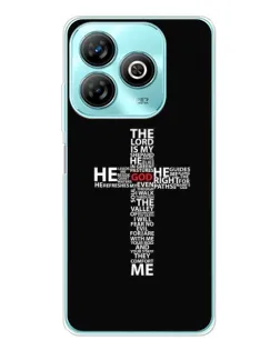 Чехол для ZTE Blade A75 с картинкой «Текстовый крест» Чехол для ZTE Blade A75 с картинкой «Текстовый крест»