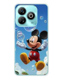 Чехол для ZTE Blade A75 с картинкой «Mickey и мыльные пузыри» Чехол для ZTE Blade A75 с картинкой «Mickey и мыльные пузыри»
