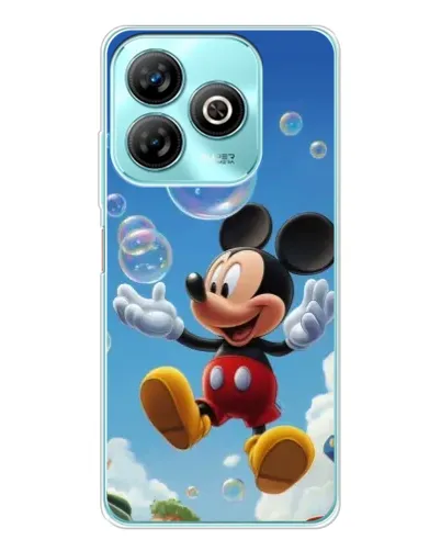 Чехол для ZTE Blade A75 с картинкой «Mickey и мыльные пузыри» Чехол для ZTE Blade A75 с картинкой «Mickey и мыльные пузыри»