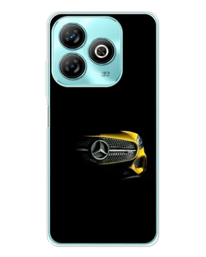 Чехол для ZTE Blade A75 с картинкой «Mercedes — ретро стиль»