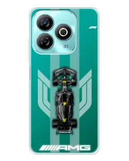 Чехол для ZTE Blade A75 с картинкой «Mercedes AMG Petronas»