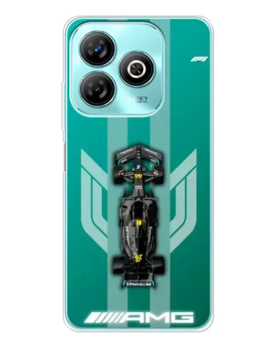 Чехол для ZTE Blade A75 с картинкой «Mercedes AMG Petronas»