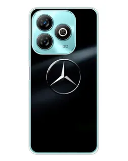 Чехол для ZTE Blade A75 с картинкой «Mercedes на металле» Чехол для ZTE Blade A75 с картинкой «Mercedes на металле»