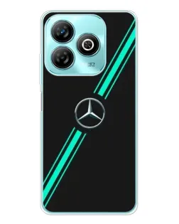 Чехол для ZTE Blade A75 с картинкой «Спортивные линии Mercedes» Чехол для ZTE Blade A75 с картинкой «Спортивные линии Mercedes»